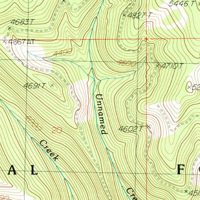 United States Geological Survey De Borgia South, MT-ID (1988, 24000-Scale) digital map