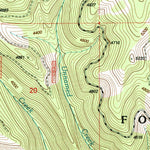 United States Geological Survey De Borgia South, MT-ID (1999, 24000-Scale) digital map