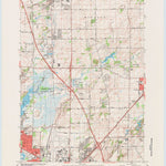 United States Geological Survey De Forest, WI (1983, 24000-Scale) digital map
