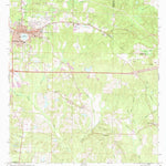 United States Geological Survey De Funiak Springs East, FL (1973, 24000-Scale) digital map