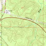 United States Geological Survey De Funiak Springs East, FL (1973, 24000-Scale) digital map
