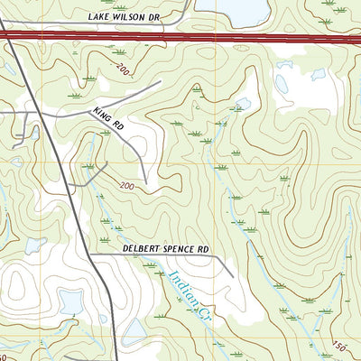 United States Geological Survey De Funiak Springs East, FL (2021, 24000-Scale) digital map