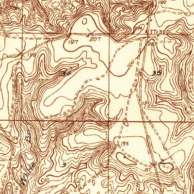 United States Geological Survey De Funiak Springs, FL (1935, 48000-Scale) digital map