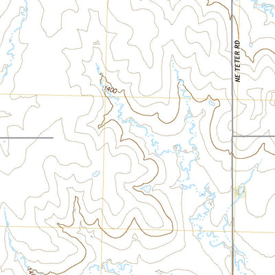 United States Geological Survey De Graff, KS (2022, 24000-Scale) digital map