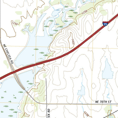 United States Geological Survey De Graff, KS (2022, 24000-Scale) digital map