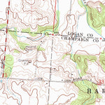 United States Geological Survey De Graff, OH (1961, 24000-Scale) digital map