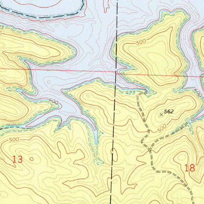 United States Geological Survey De Gray, AR (1970, 24000-Scale) digital map