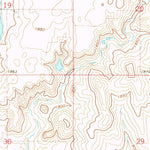 United States Geological Survey De Grey NE, SD (1967, 24000-Scale) digital map