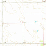 United States Geological Survey De Grey NW, SD (1967, 24000-Scale) digital map