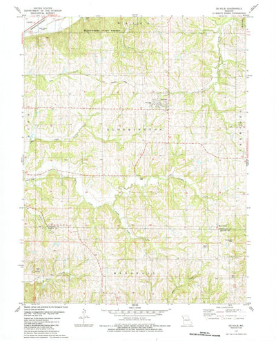 United States Geological Survey De Kalb, MO (1984, 24000-Scale) digital map