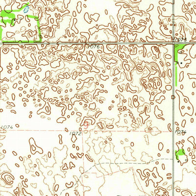 United States Geological Survey De Lamere, ND (1960, 24000-Scale) digital map