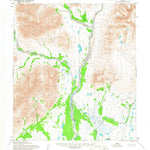 United States Geological Survey De Long Mountains A-1, AK (1955, 63360-Scale) digital map