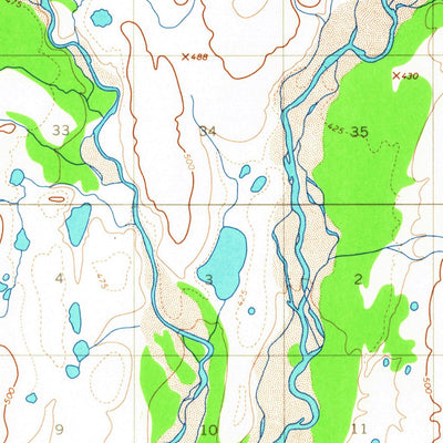 United States Geological Survey De Long Mountains A-1, AK (1955, 63360-Scale) digital map
