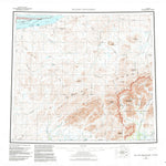 United States Geological Survey De Long Mountains, AK (1955, 250000-Scale) digital map