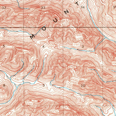 United States Geological Survey De Long Mountains B-3, AK (1955, 63360-Scale) digital map