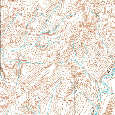 United States Geological Survey De Long Mountains B-4, AK (1955, 63360-Scale) digital map