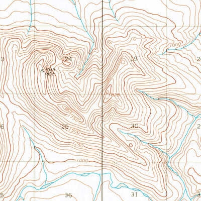 United States Geological Survey De Long Mountains C-4, AK (1955, 63360-Scale) digital map