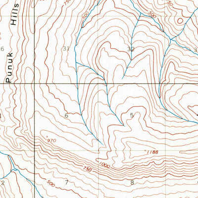 United States Geological Survey De Long Mountains D-4, AK (1955, 63360-Scale) digital map