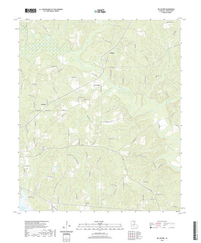 United States Geological Survey De Loutre, LA (2020, 24000-Scale) digital map