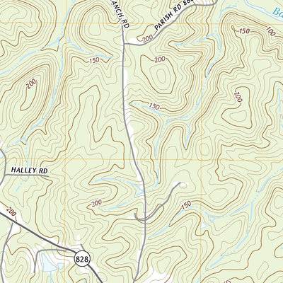 United States Geological Survey De Loutre, LA (2020, 24000-Scale) digital map