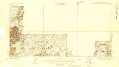 United States Geological Survey De Motte Park, AZ (1923, 48000-Scale) digital map