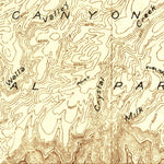 United States Geological Survey De Motte Park, AZ (1923, 48000-Scale) digital map