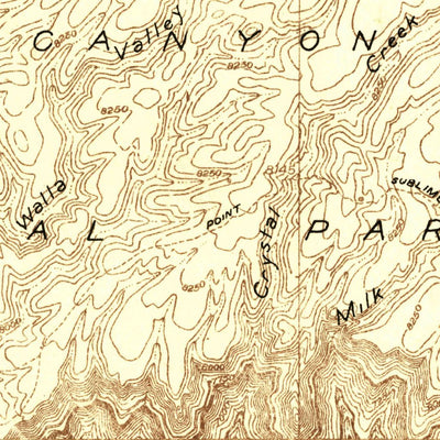 United States Geological Survey De Motte Park, AZ (1923, 48000-Scale) digital map