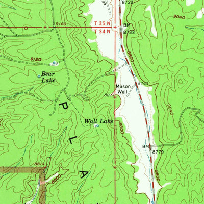 United States Geological Survey De Motte Park, AZ (1962, 62500-Scale) digital map