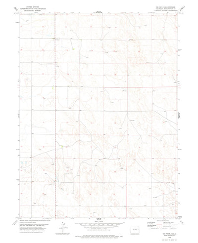 United States Geological Survey De Nova, CO (1978, 24000-Scale) digital map