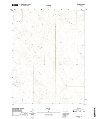 United States Geological Survey De Nova SE, CO (2022, 24000-Scale) digital map