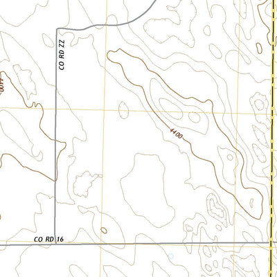 United States Geological Survey De Nova SE, CO (2022, 24000-Scale) digital map