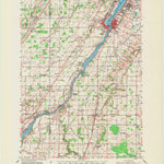 United States Geological Survey De Pere, WI (1954, 62500-Scale) digital map