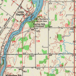 United States Geological Survey De Pere, WI (1954, 62500-Scale) digital map