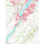 United States Geological Survey De Pere, WI (1982, 24000-Scale) digital map
