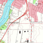 United States Geological Survey De Pere, WI (1982, 24000-Scale) digital map