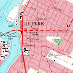 United States Geological Survey De Pere, WI (1982, 24000-Scale) digital map
