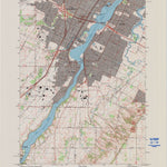 United States Geological Survey De Pere, WI (1992, 24000-Scale) digital map