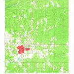 United States Geological Survey De Queen, AR (1966, 24000-Scale) digital map