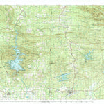 United States Geological Survey De Queen, AR-OK (1986, 100000-Scale) digital map