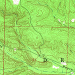 United States Geological Survey De Roche, AR (1966, 24000-Scale) digital map