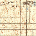 United States Geological Survey De Smet, SD (1899, 125000-Scale) digital map