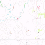 United States Geological Survey De Smet, SD (1971, 24000-Scale) digital map
