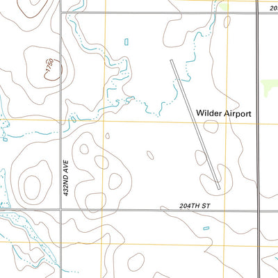 United States Geological Survey De Smet, SD (2012, 24000-Scale) digital map