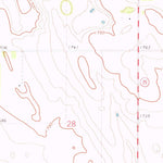 United States Geological Survey De Smet SE, SD (1971, 24000-Scale) digital map