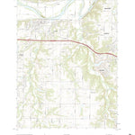 United States Geological Survey De Soto, KS (2022, 24000-Scale) digital map