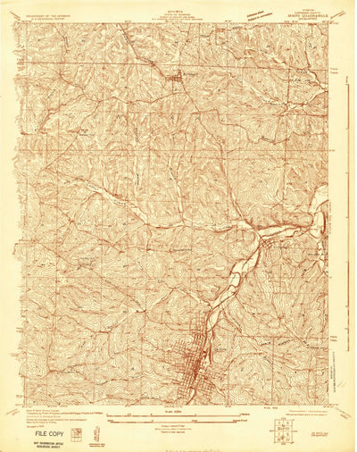 United States Geological Survey De Soto, MO (1930, 24000-Scale) digital map