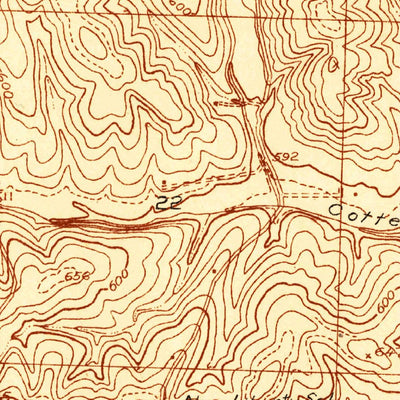 United States Geological Survey De Soto, MO (1930, 24000-Scale) digital map