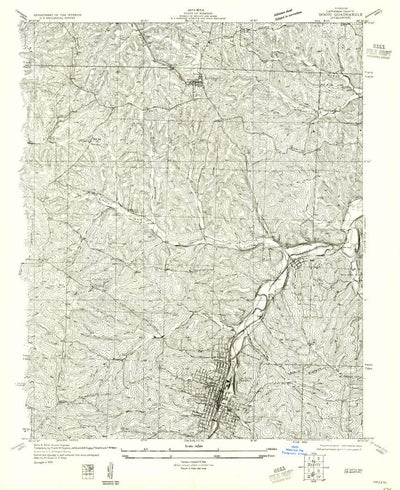 United States Geological Survey De Soto, MO (1955, 24000-Scale) digital map