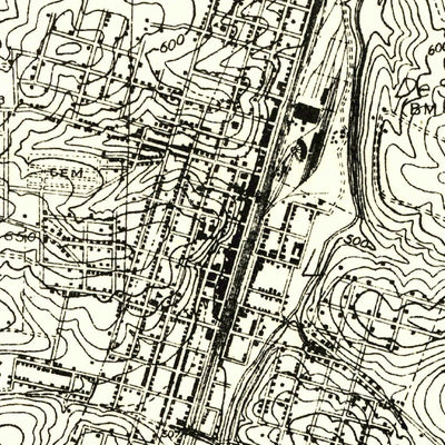 United States Geological Survey De Soto, MO (1955, 24000-Scale) digital map