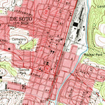 United States Geological Survey De Soto, MO (1960, 24000-Scale) digital map